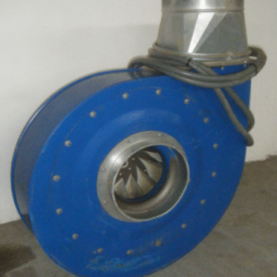 Ventilator pentru rumegus