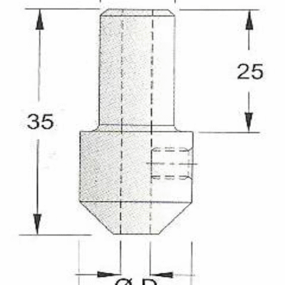 Mandrine pentru burghiele 50V si 52V (C05FU00)