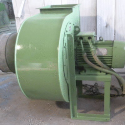 Ventilator pentru rumegus