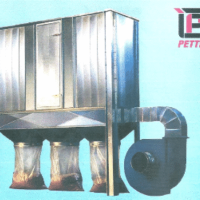 Filtru cu saci - Modelul PCC cu cartuse filtrante (A89PF07)