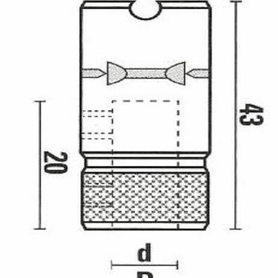 Mandrine pentru burghie cu schimbare rapida FU (C09FU00 0131)