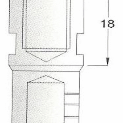 Mandrine cu prindere pe filet interior FU (C09FU10 0036)