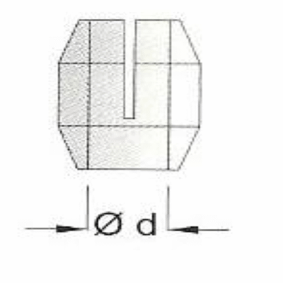 Mandrine cu prindere pe filet interior FU (C09FU10 0022/1)