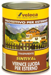 SINTIVAL Lac protectiv de finisaj transparent special pentru exterior (E.VE.01-40)