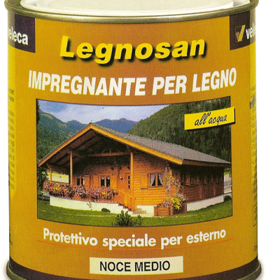 LEGNOSAN Lac impregnant pentru lemn, protectiv pentru exterior, pe bază de apă (E.VE.01-10)