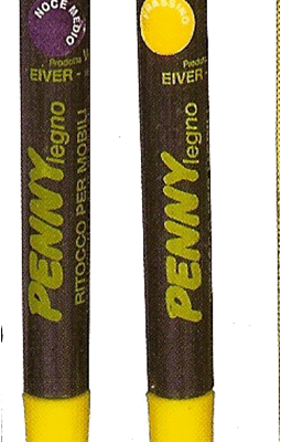 PENNY LEGNO Creion corector pentru repararea defectelor de culoare superficiale (E.VE.05-40)