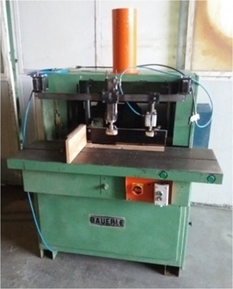 Masina de frezat cu ax orizontal BAUERLE, model PM 510