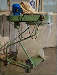 Filtru cu saci si ventilator