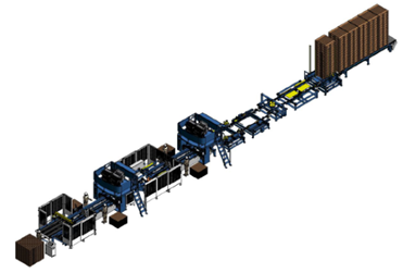 Linie automată de producere a paleților EURO 2000 (A05)