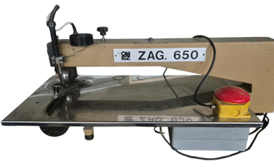 Masina de imbinat furnire cu fir fuzibil OMEZ, model ZAG 649