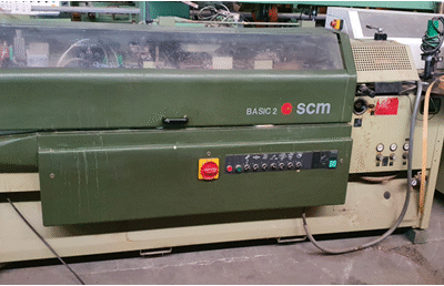 Masina de aplicat cant SCM, model BASIC 2