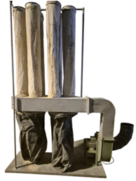 Filtru cu saci si ventilator