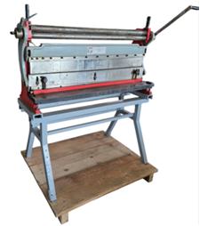 Masina pentru taiat, roluit si faltuit tabla HOLZMANN, model UBM1070